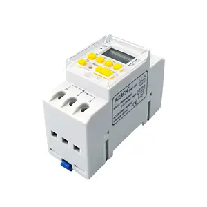 Automatische Bel Schakelaar THC-30F 220VAC Seconden Timer Schakelaar Dagelijkse Programmeerbare Bel Controle Auto Bi-Volt Type Din Rail Gemonteerd