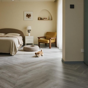 Giá thấp chất lượng cao gỗ thiết kế lồng vào nhau nhựa PVC sang trọng SPC Sàn Vinyl gạch 4mm 6mm 8mm không thấm nước xương cá - Product Image 3