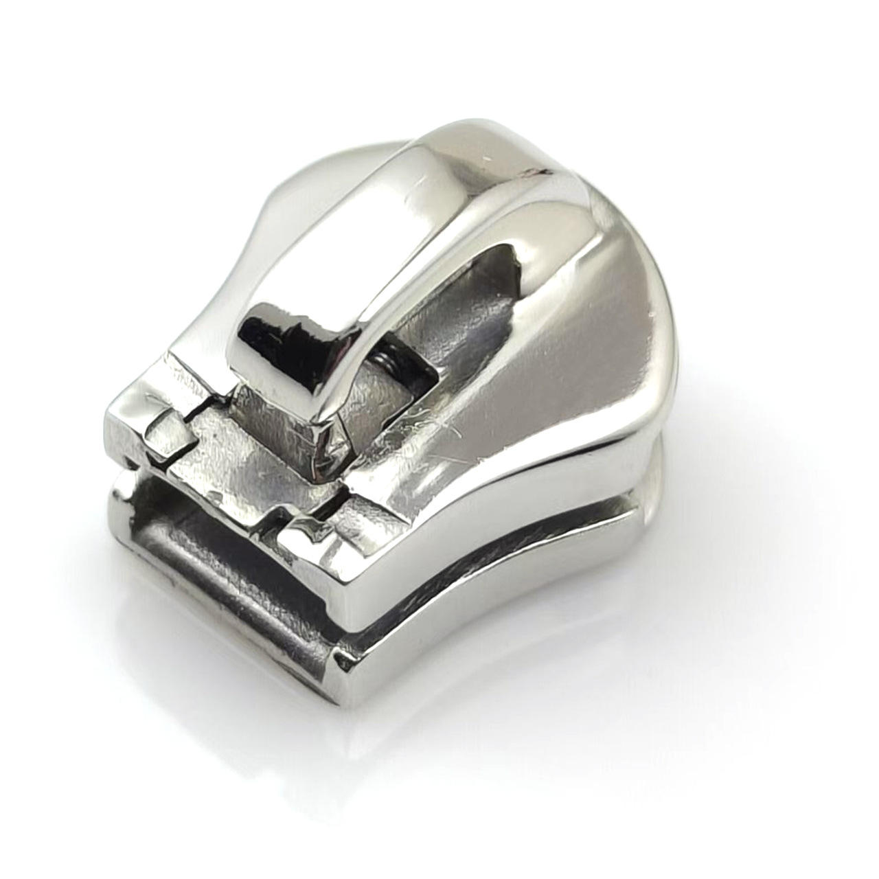 3 tirettes de fermeture éclair amovibles - argent