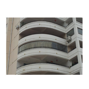 Système de vitrage de balcon en aluminium à prix ultra bas, portes pliantes sans cadre, rideau de verre - Product Image 6