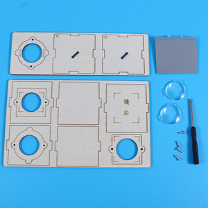 Giocattolo di Assemblaggio Puzzle DIY, Set di Esperimenti Scientifici di Fisica <span class=keywords><strong>con</strong></span> Tecnologia del Visore Piatto, in Plastica e Legno, per Età 4-6+ Unisex - Product Image 6