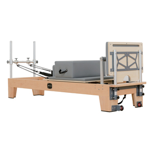 <span class=keywords><strong>DEREN</strong></span> GH88 Reformer Pilates in Legno d'Acero dal Design Moderno e Minimalista, Regolabile, con Telaio Ecologico per Studi di Pilates - Product Image 3