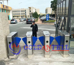 Excellente Qualité IC/Carte D'IDENTITÉ automatique de tourniquet d'aileron de sécurité infrarouge capteur de vitesse d'accès porte - Product Image 5