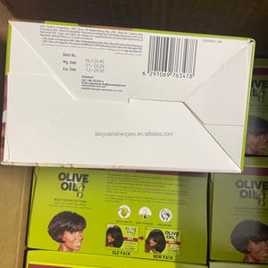 Crème lissante capillaire longue durée sans soude à l'huile d'olive, nourrissante, pour usage domestique et professionnel en salon - Product Image 4