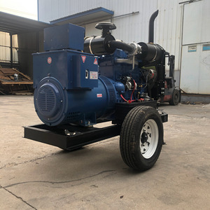 Weifang 50Kw <b>Mobile</b> Diesel <b>Generator</b> 400V 50Hz Trailer Mounted For Emergency Use - Product Image 1