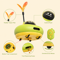 Accessoires pour chats en gros : Jouet interactif papillon pour chat avec 3 modes de jeu, lumière laser rotative à 360° pour usage domestique