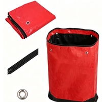 Sac à fermeture éclair en PE épais, résistant à l'eau, réglable et tendance, pour articles lourds, couleurs personnalisées, vente en gros