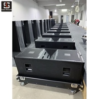 Système de sonorisation professionnel Lase Sound L-VT4889, double enceinte colonne 15 pouces, grande puissance, plage de fréquences 48Hz-18KHz, pour extérieur