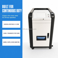Broyeur de disques automatique, broyeur de cartes bancaires, de CD, de cartes en plastique PVC, petite machine à broyer le plastique, mini broyeur de plastique