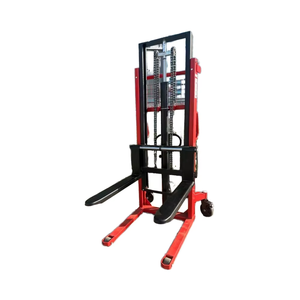 मैनुअल स्टेकर पैलेट स्टेकर हाइड्रोलिक 2000 किलोग्राम फोर्कलिफ्ट मैनुअल पोर्टेबल 500 किलोग्राम 1000 किलोग्राम हाथ फोर्कलिफ्ट - Product Image 1