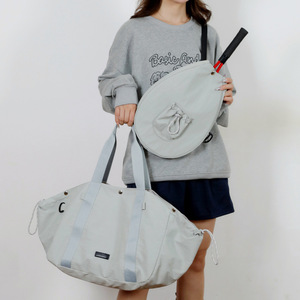 Sac de sport pour entraînement de tennis, grande capacité 20-35L, avec compartiment intérieur, pour sports en salle, unisexe, couleur unie - Product Image 1