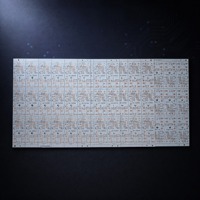 Circuit imprimé en aluminium LED personnalisé, épaisseur 1,0 mm, base en aluminium cuivre 25 µm, panneau de circuit imprimé pour éclairage LED