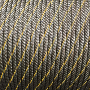 Cable de Acero Galvanizado de 6X25Fi+FC, un Solo Hilo, Azul, Acero para Conformado en Frío, Estándar AiSi, Certificado ISO - Product Image 2