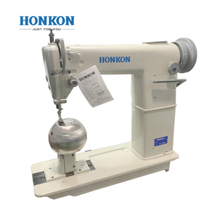 Machine à coudre industrielle HK-810 à point noué, aiguille simple, construction en fer et engrenage robuste pour la fabrication de perruques - Product Image 1