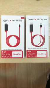 Adaptador de <span class=keywords><strong>Cable</strong></span> USB-C a HDMI para TV, Compatible con <span class=keywords><strong>Samsung</strong></span> Note 10/9/8/S10/S9/S8 Plus, Adaptador de <span class=keywords><strong>Cable</strong></span> USB-C a HDMI Portátil - Product Image 6