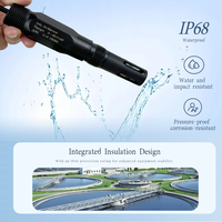 Sensor de Salinidad Industrial con Certificado CE ISO9001, IP68, Modbus RS485, Robusto y Resistente a la Corrosión, para Agua Salada y Agua Dulce