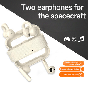 หูฟังไร้สายแบบเปิดหู I25 2-in-1 บลูทูธ 5.3 ตัดเสียงรบกวน TWS แบบเกี่ยวหู สำหรับเล่นกีฬา เสียงรอบทิศทาง หูฟังสำหรับเล่นเกม - Product Image 2