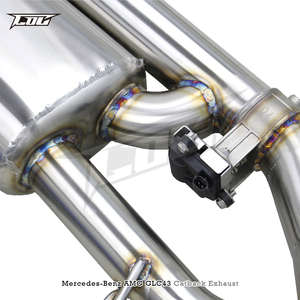 <span class=keywords><strong>BSK</strong></span> pour mercedes-benz GLC43 AMG 3.0T 2020-2024 voiture de sport de course SS304 tuyau Valvetronic système d'échappement Catback silencieux échappement - Product Image 4