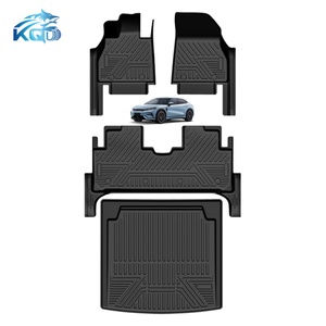 Los Fabricantes Promocionan Tapetes para Auto para Todo Clima, Tapete 5D para Auto, Tapete de TPE para Piso de Auto para Byd Song L EV 2024 - Product Image 1