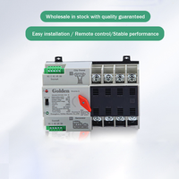 Commutateur de transfert automatique Mini sélecteur électrique ATS Type de rail DIN 4p ATS Commutateur électrique ATS à double alimentation de type régulier