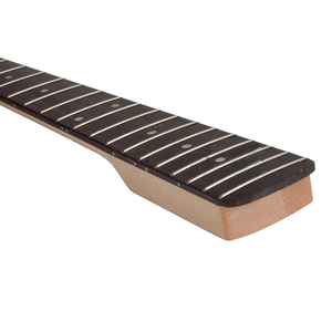 Perno de 21 trastes personalizado, raso transparente, 4 cuerdas, arce canadiense, <span class=keywords><strong>JZ</strong></span>, bajo, cuello de guitarra con diapasón de palisandro - Product Image 5