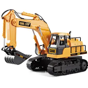 Remote Control Truk Excavator Bulldozer Pengisian Teknik Listrik Mobil Model Mobil Mainan