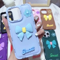 Coque de téléphone portable en cuir TPU multicolores avec motif papillon personnalisé pour femmes, compatible avec iPhone 12 13 14 15 17 18 Pro Max