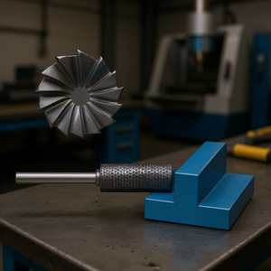 Cortador Rotatorio de Carburo Fervi Long Single Cut para Máquinas Herramienta - Product Image 2