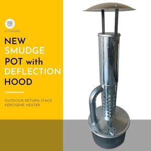 Obstgarten-Heizgerät, Smudge Pot / Obstgartenbrenner zur Frostschutzvorbeugung in Weinbergen, Gärten, Obstgärten und auf Terrassen mit 40-Liter-Tank - Product Image 2
