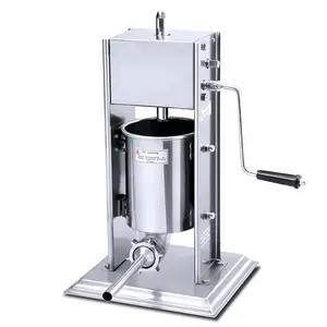 10L/15L Stainless Steel Electric Automatic Sausage Filler With Twister Sausage Stuffer Sausage Filling Making Machine