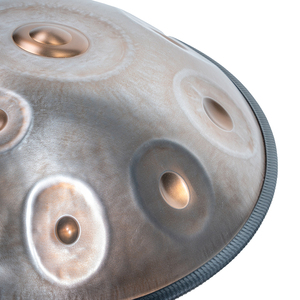 Etherische toon, lange sustain, rijke overtonen, handpan van asstalen materiaal, Sun-18 noten. - Product Image 5