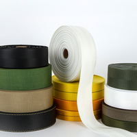 Sangles de sécurité aérospatiales personnalisées en nylon 66, filet de chargement, sangle de parachute sportive