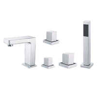Haute qualité UPC laiton contemporain salle de bain pluie dissimulé robinet de douche pluie ensemble de douche
