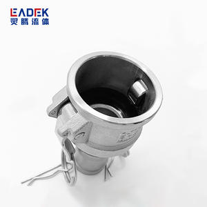 Acoplamiento Rápido Tipo C de Acero Inoxidable 316/304, Conector Hembra Industrial para Tuberías de Agua de Jardín, para Mangueras de Goma - Product Image 2