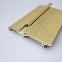 Plinthes en WPC modernes et économiques, profilés en bois, pour cuisine, imperméables, durables, écologiques, en PVC, faciles à installer