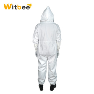Siêu 100% gió thông gió nghề nuôi ong Coverall đầy đủ thông hơi 3-Layer thiết bị nghề nuôi ong phù hợp với với chống cháy <span class=keywords><strong>Net</strong></span> - Product Image 6