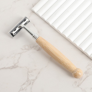 manico in bambù per uomo alta qualità ecologico naturale biodegradabile rasoio - Product Image 1