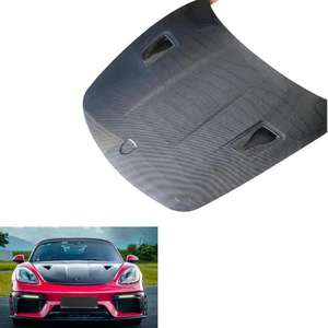 Capot de moteur en Fiber de carbone pour <span class=keywords><strong>Porsche</strong></span> <span class=keywords><strong>718</strong></span> mise à niveau capot avant 911 <span class=keywords><strong>GT4RS</strong></span> 911.1 991.2 capots de moteur couverture accessoires extérieurs de voiture - Product Image 1