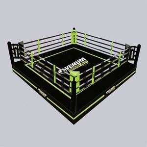 Ring da Boxe Professionale Certificato <span class=keywords><strong>AIBA</strong></span>, UFC, MMA, Pieghevole, per Allenamento Interno/Esterno, Rialzato e Portatile - Product Image 2
