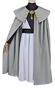 Ecowalson <span class=keywords><strong>Atelier</strong></span> di Cappelli da Strega, Costume Cosplay Qifrey Koko, Parrucca, Mantello, Cappello, Completo per Halloween, Carnevale, Feste e Giochi di Ruolo - Product Image 6