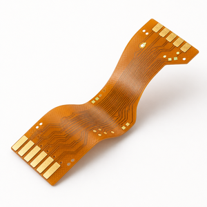 Carte FPC flexible monocouche en polyimide 1 0,2 mm, circuit personnalisé pour l'électronique grand public, carte flexible imprimée - Product Image 2