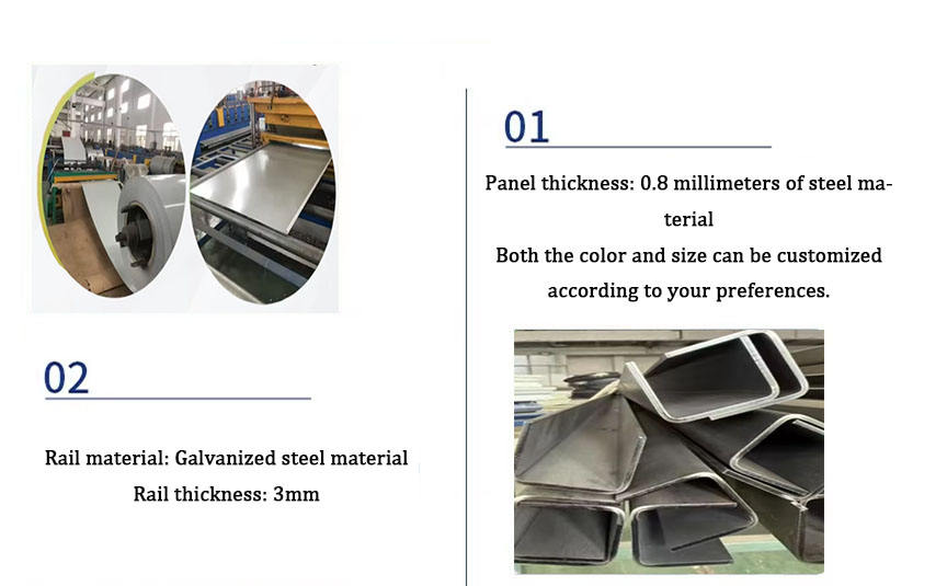 Photo inspiration: Gallery Detail: Automatic Folding Galvanized Steel Industrial Warehouse Door With