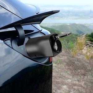 Adaptateur Schuko Premium V2L Type 2 vers <span class=keywords><strong>prise</strong></span> EU, étanche IP67, pour kit de décharge d'énergie d'urgence pour camping extérieur et véhicules électriques - Product Image 5