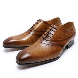 Zapatos Casuales de Cuero para Hombre 2026, Estilo Slip-On con Punta en Pico, Ligeros, Antideslizantes y Transpirables, para Bodas y Fiestas de Otoño - Product Image 2