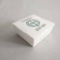 Scatola di Carta Usa e Getta per Alimenti con Logo Personalizzato, Confezione in Carta per Cibo da Asporto