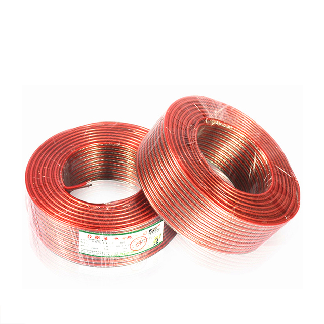 Audio Cable Connect Speaker Oxygen Free Pure Copper Cable