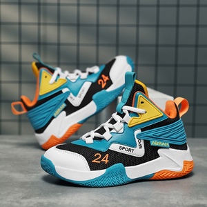 Nueva Llegada, Zapatos de Baloncesto para Niños, Otoño Invierno, Malla Transpirable, Antideslizantes, Resistentes a la Abrasión, Zapatos Deportivos para Niños - Product Image 3