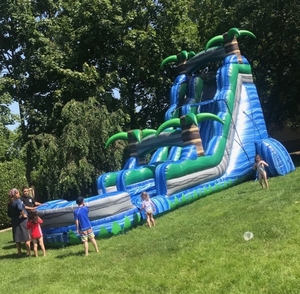 Ngoài trời trượt nước <span class=keywords><strong>Inflatable</strong></span> với những trở ngại khổng lồ trượt bơm hơi cho hồ bơi công viên nước <span class=keywords><strong>Inflatable</strong></span> trò chơi - Product Image 3