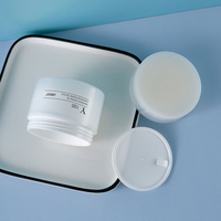Pot de crème Conteneur de crème pour le visage Bouteille de crème pour les yeux ronde Emballage de soins de la peau en gros Plastique PP 15ml 30ml 50ml 100ml Cosmétique