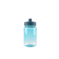Botella de Agua para Bicicleta de 350 ml/550 ml/700 ml/1000 ml, Libre de BPA, a Prueba de Fugas, con Tapa de Rosca, para Ciclismo y Gimnasio, Botellas de Tritán de Plástico Transparente